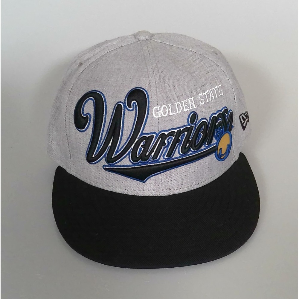 Golden State Warriors Hat New Era Hardwood Classics Snapback Script Logo Cap NBA